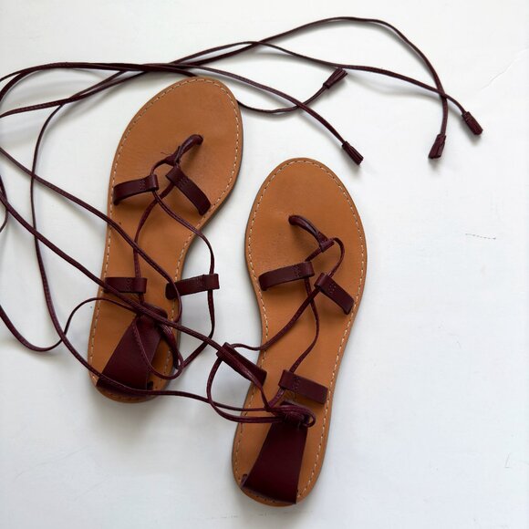 Madewell Shoes - Madewell The Boardwalk Lace-Up Sandal